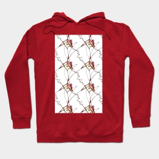 Zig Zag Luck design Hoodie